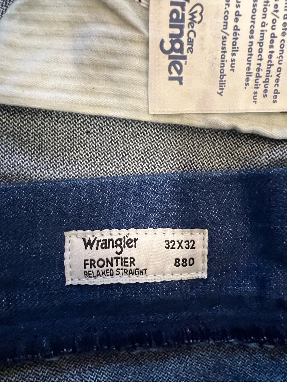 Two 32x32 Bundle Wrangler Jeans
